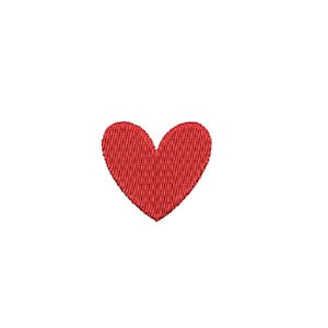 9 Sizes--Mini Heart--Machine Embroidery Design--Instant download