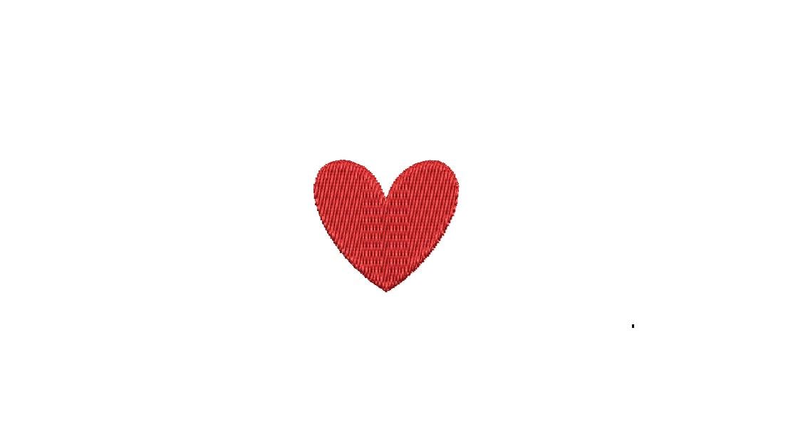 9 tailles--Mini coeur--motif de broderie Machine--Téléchargement instantané