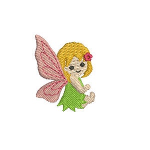 Mini Baby Fairy-- Machine Embroidery Design