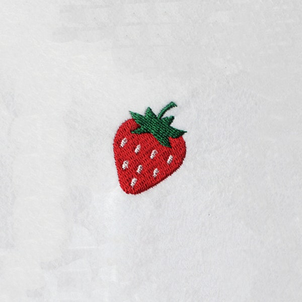 8 Sizes--Mini Strawberry--Machine Embroidery Design--Instant download