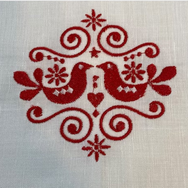 Scandinavian Folk--Machine Embroidery Design