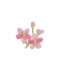 ミニ桜 - 機械刺繍デザイン
