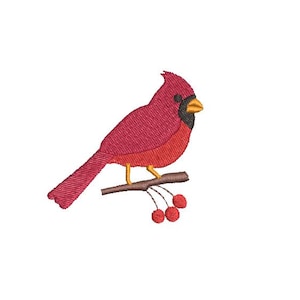 9 maten: mini Cardinal-machineborduurontwerp: direct downloaden