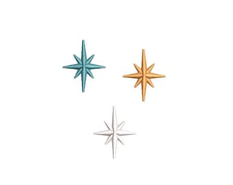 Mini Star-6 SIZES-Machine Embroidery Design