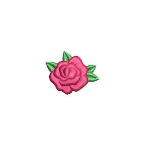 8 Sizes-Mini Rose-Machine Embroidery Design--Instant download
