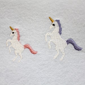 9 Sizes-Mini Unicorn-Machine Embroidery Design--Instant download
