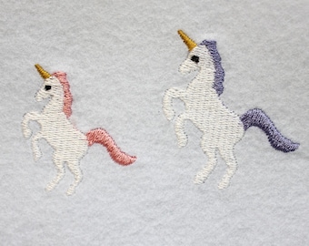 9 Sizes-Mini Unicorn-Machine Embroidery Design--Instant download