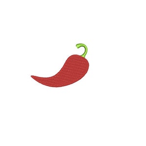 8 Sizes--Mini Pepper--Machine Embroidery Design--Instant download