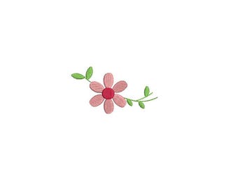 8 Sizes-Mini Flower-Machine Embroidery Design--Instant download