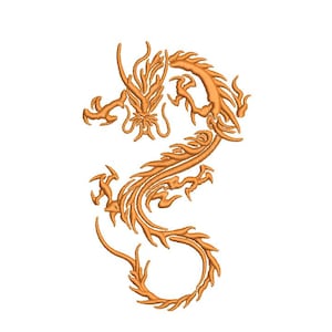 9 Sizes-Chinese Dragon--Machine Embroidery Design-Instant download