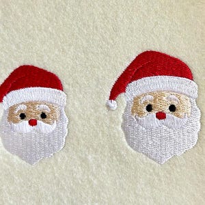 Mini Santa--Machine Embroidery Design--Digital File
