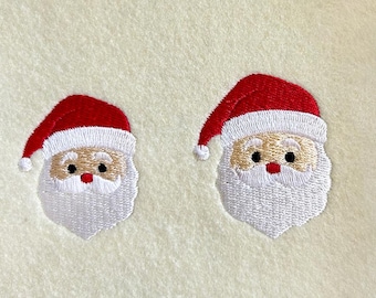Mini kerstman: machineborduurontwerp: digitaal bestand