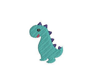 Dinosaur Mini Embroidery - Etsy