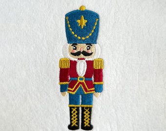 Christmas Nutcracker--Machine Embroidery Design--3 Sizes--Instant download