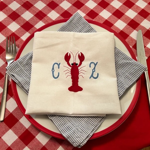 Mini Crawfish--7 Sizes--Machine Embroidery Design--Instant download