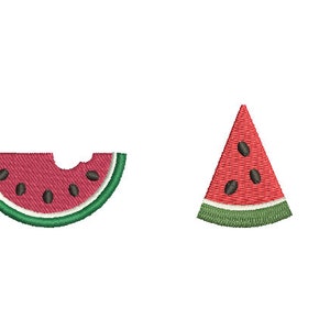9 Sizes-Mini Watermelon -Machine Embroidery Design Set-Instant download