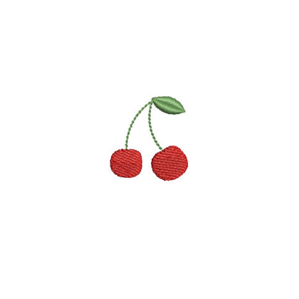Mini Cherry--Machine Embroidery Design