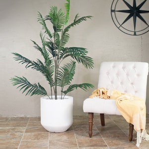 Outdoor Planter - Mid Century Modern - It&#39;s Huge ! - 16&#39;&#39; Planter-Indoor and outdoor Planter - Minimalist Planter - Cylinder Planter