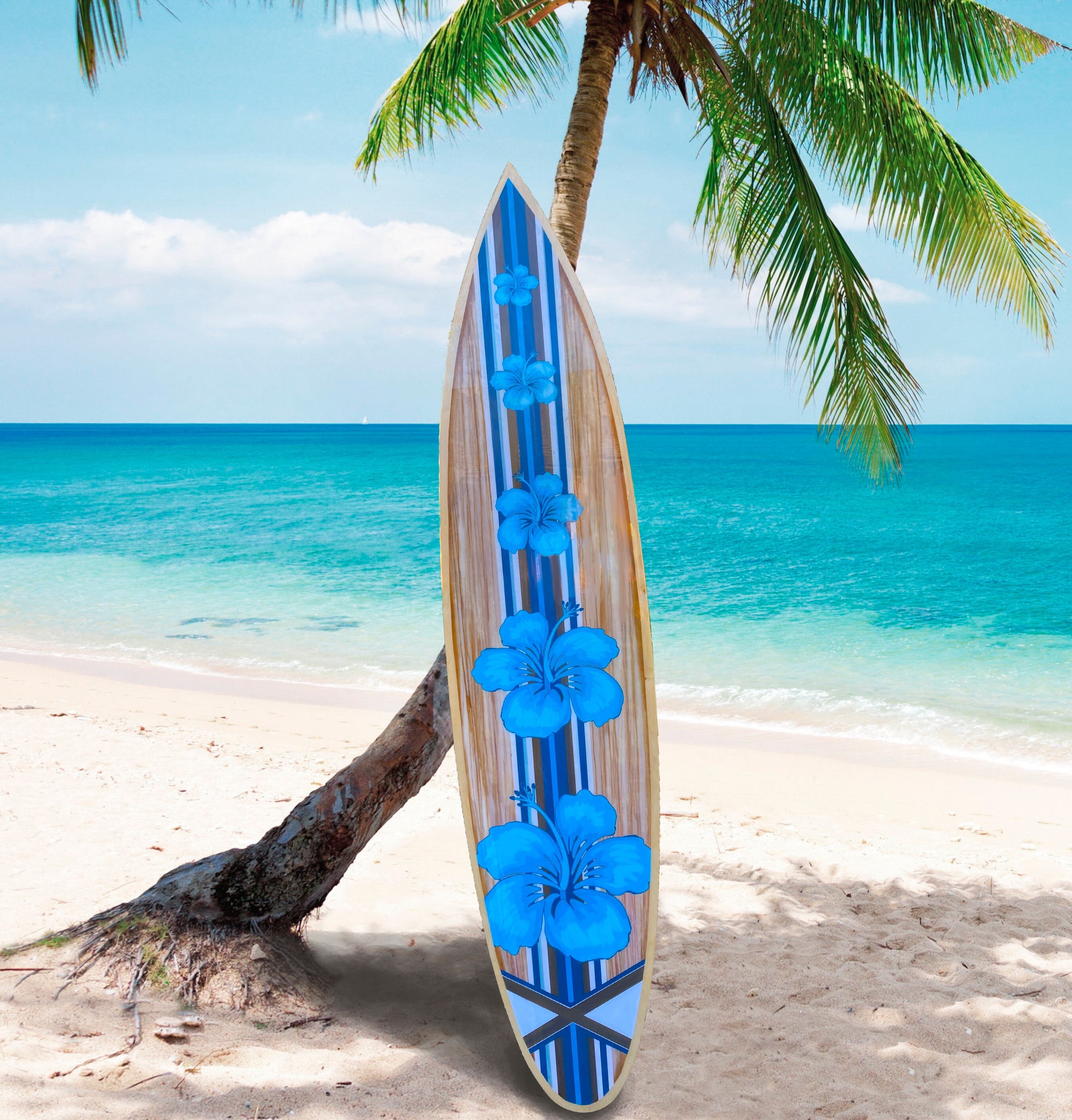 New Hibiscus Surfboards Aloha Surfboard Hibiscus Flower Etsy