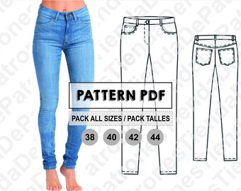 womens jeans pattern