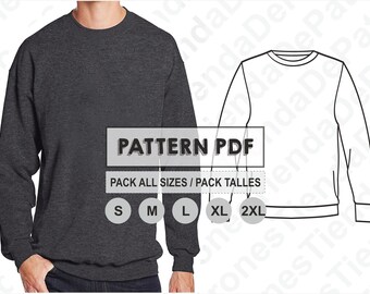 mens patterned sweatshirts