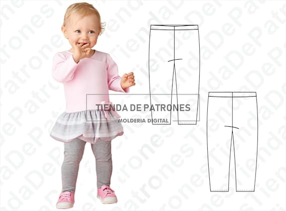 Patron Calza Legging Bebes Patron De Costura Digital Etsy Patron Calza Legging Bebes Patron De Costura Digital Etsy