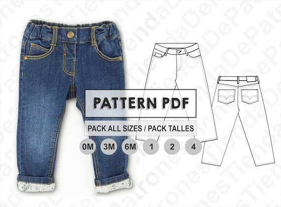 baby denim pants