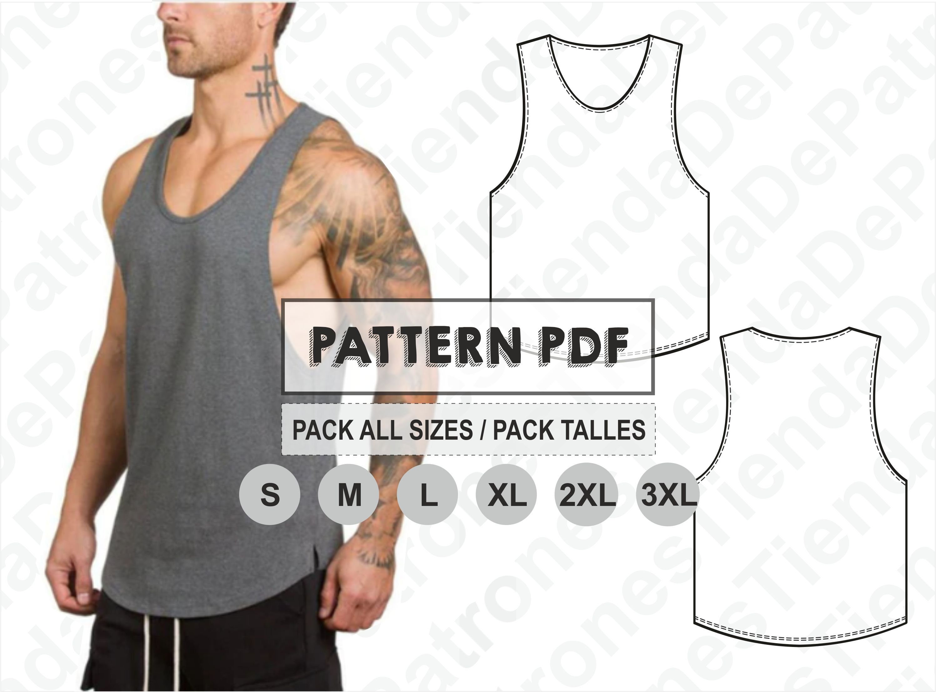 Cooper's Unisex Family Tank Top Sizes XXS to 5X Adults PDF Pattern