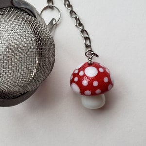 Mushroom Tea Infuser - Loose Tea - Toadstool - Fungus - Magic - Nature - Woodland - Fairy -Cottagecore