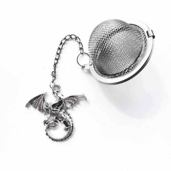 Dragon Tea Infuser - Horror Fan - Gothic - Loose Tea - Halloween - Fantasy - Mythical - Medieval - Viking