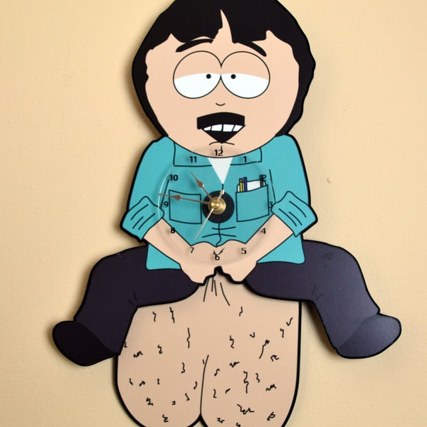 Randy Marsh swinging clock