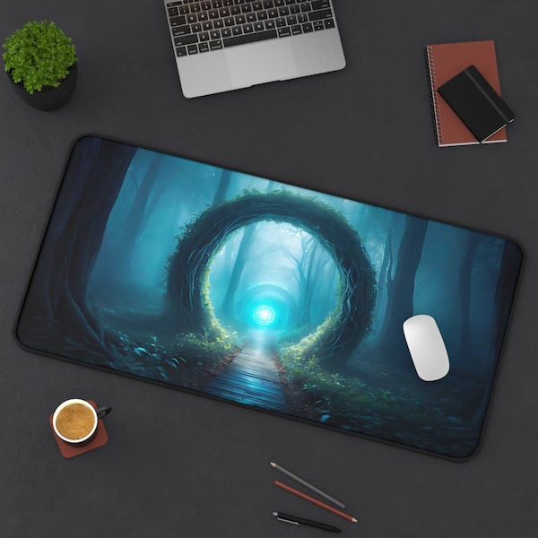 Other World Desk Mat, Fantasy Mouse Pad, Gaming Mousepad XL, Stylish Desk Décor, Gamer Mouse Pad, Gamer Gift