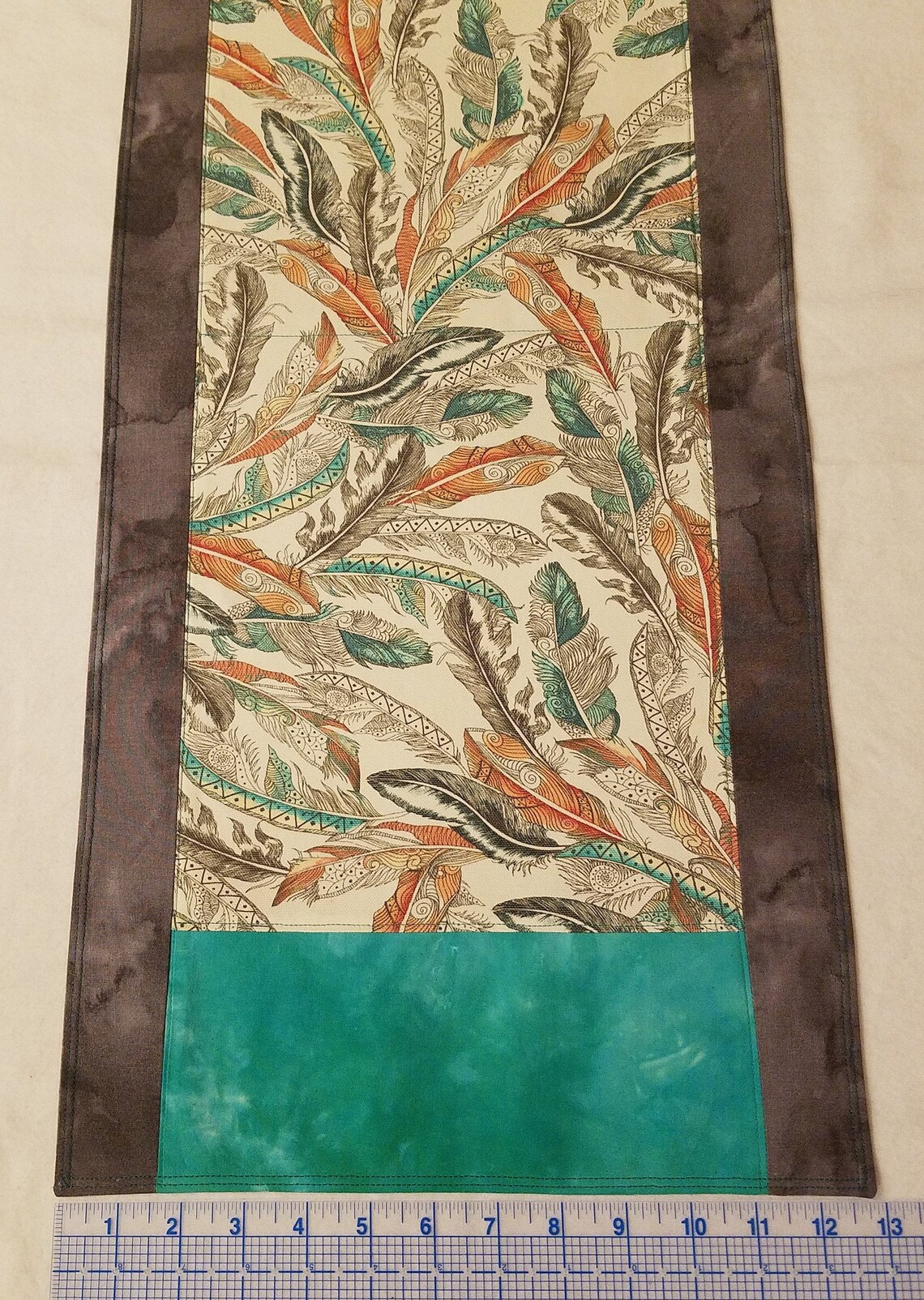 Tranquil Feathers Table Runners With Southwest Influence 2 Variations