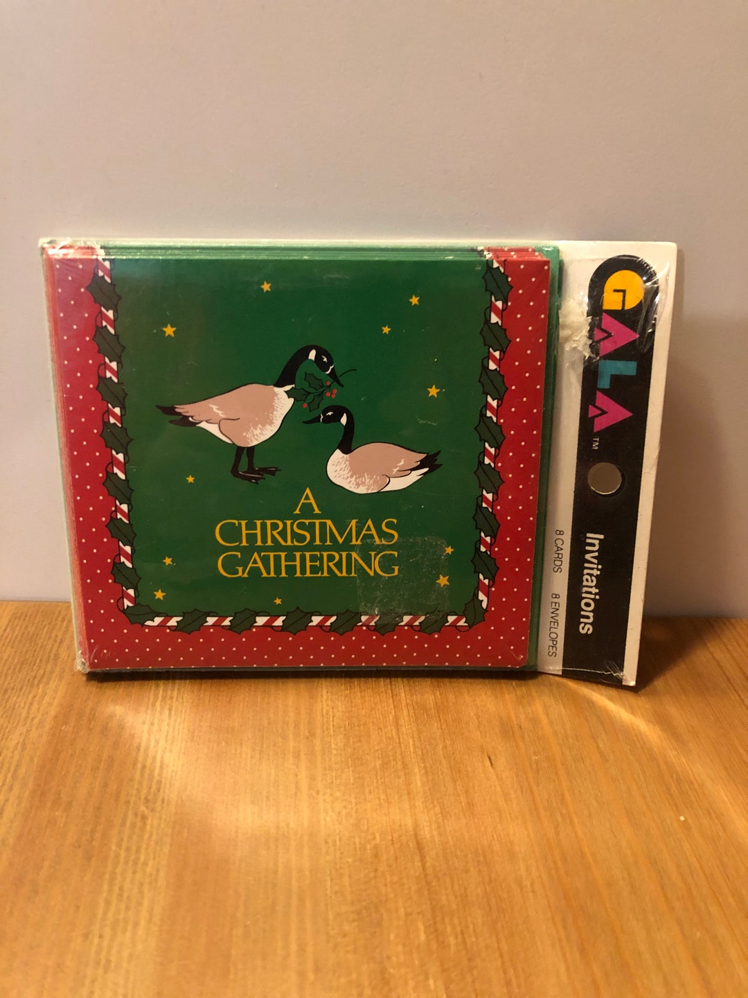 Vintage James River Corporation Christmas Invitation a Etsy