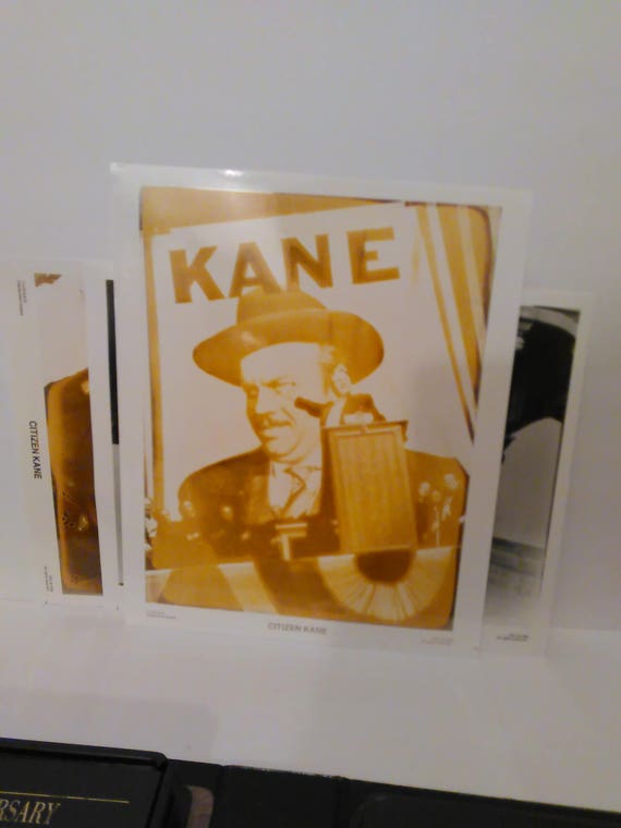 Orson Welles Burger Kane Boxed Set 50 Jahrestag 1941 1991 2 Etsy