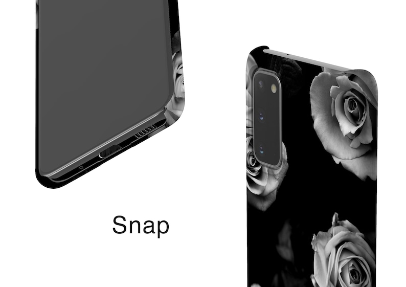 White Rose Phone Case for Iphone Samsung Galaxy LG Google Etsy