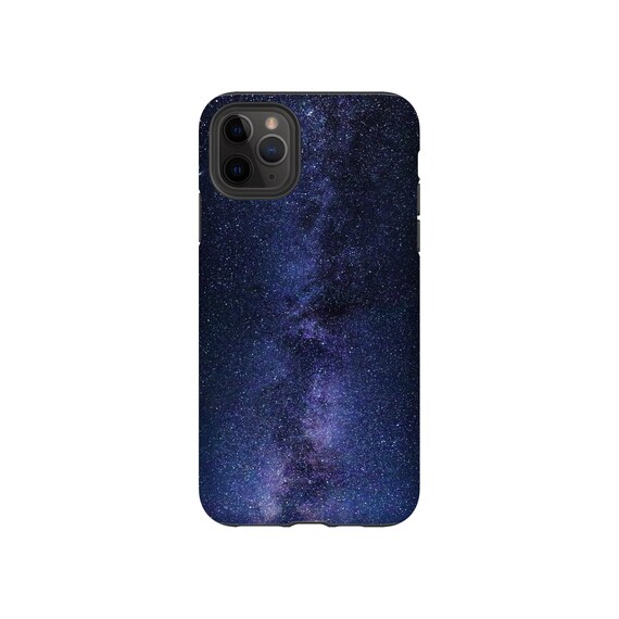Purple Galaxy Phone Case: Outer Space Milky Way Design