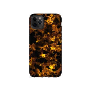 Schildpatt-Handyhülle für iPhone, Samsung Galaxy