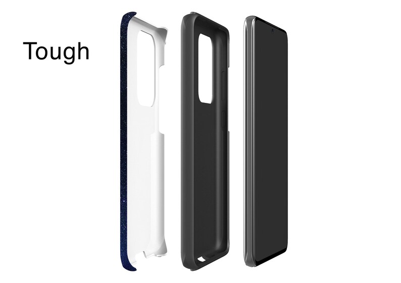 Capa roxa para celular Galaxy: Via Láctea no espaço sideral para iPhone e Samsung Galaxy. imagem 6