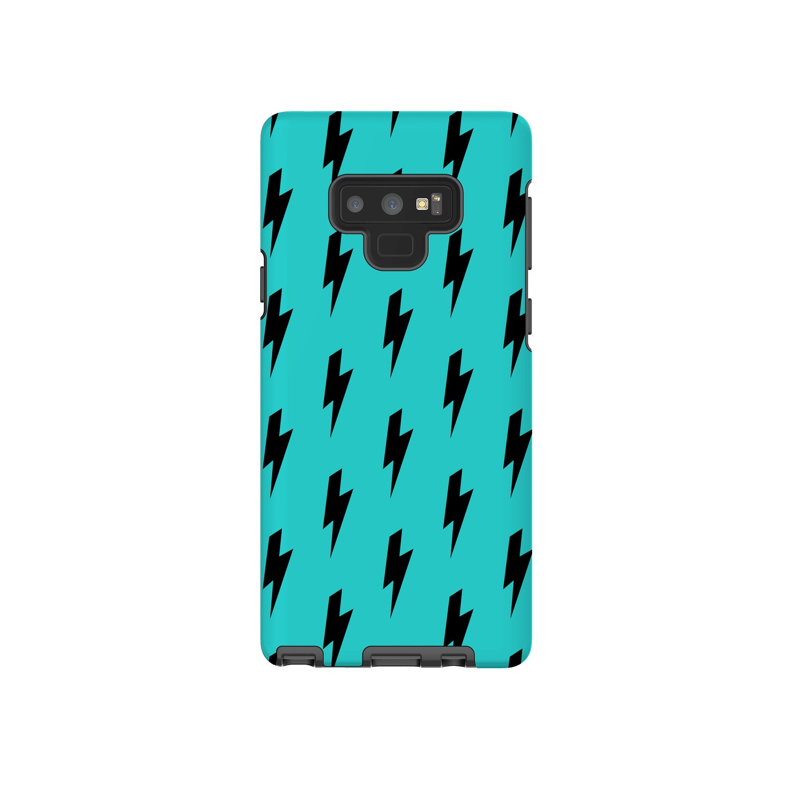 Lightning Bolt Phone Case Blue Iphone 6 7 8 X Case Galaxy S5 Etsy