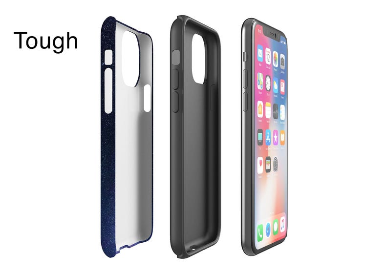 Capa roxa para celular Galaxy: Via Láctea no espaço sideral para iPhone e Samsung Galaxy. imagem 3