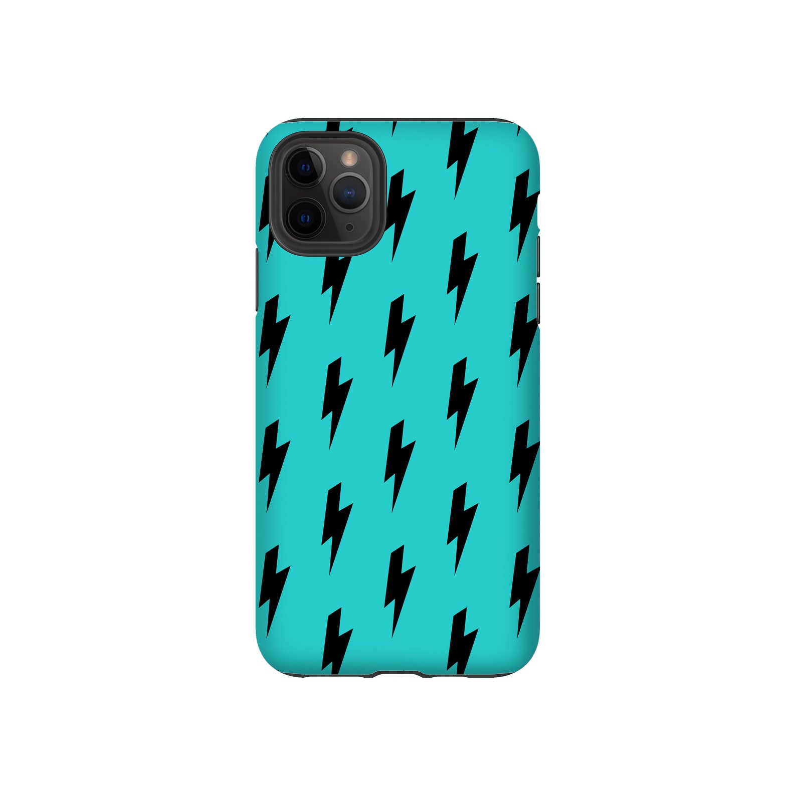 Lightning Bolt Phone Case Blue Iphone 6 7 8 X Case Galaxy S5 Etsy