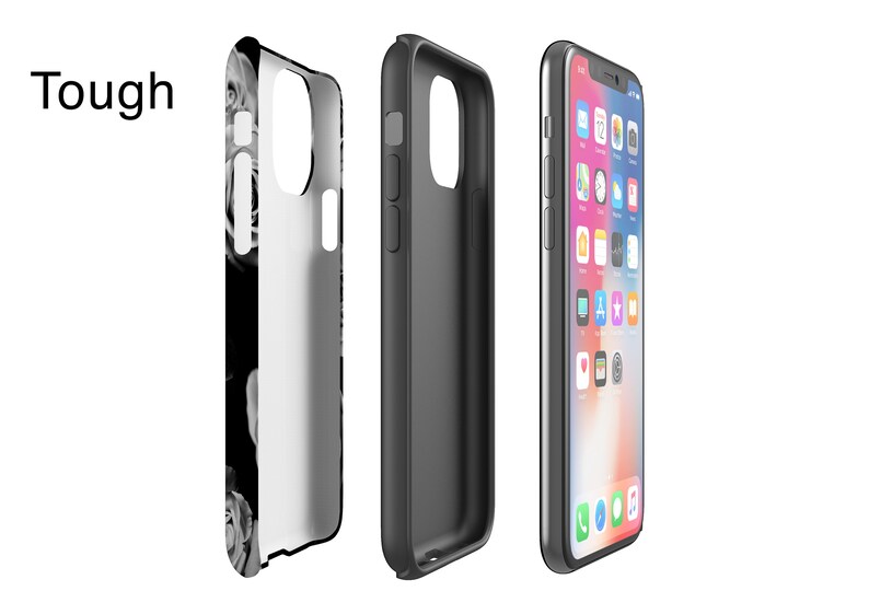 White Rose Phone Case for Iphone Samsung Galaxy LG Google Etsy