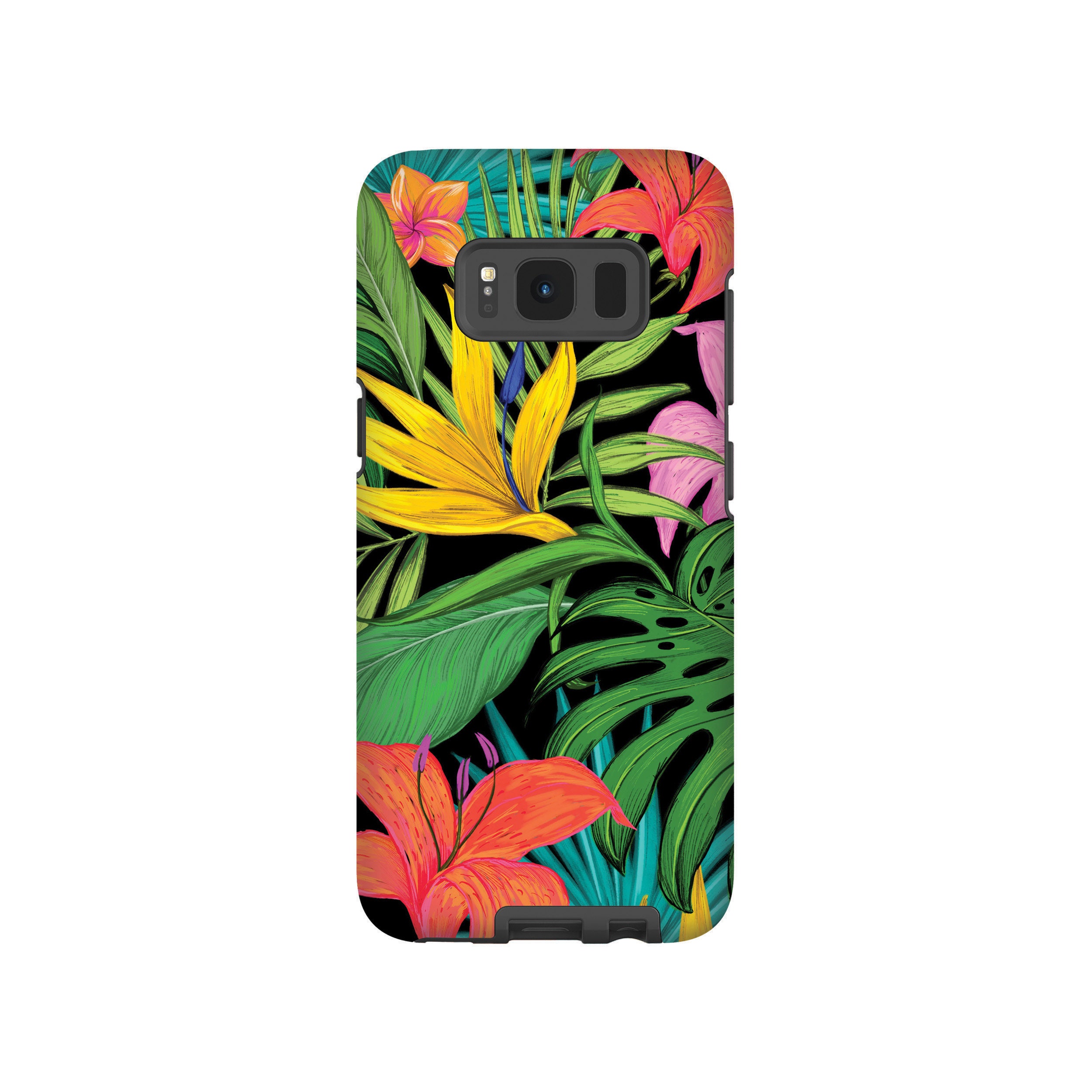 Tropical Phone Case iPhone 8 X Xs Xr Samsung Galaxy S9 S10 | Etsy