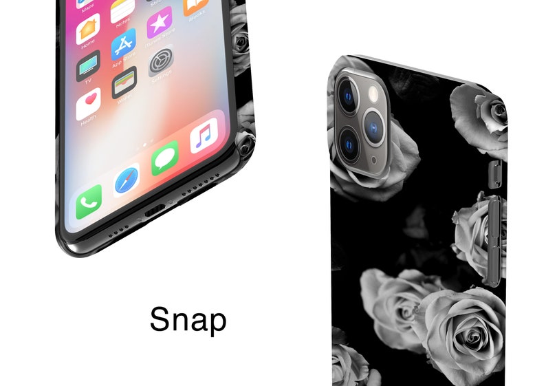 White Rose Phone Case for Iphone Samsung Galaxy LG Google Etsy