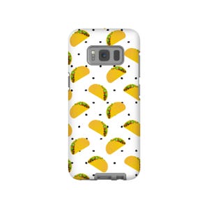 Coque de portable tacos, mardi Taco, coque de portable nourriture, mignon pour iPhone 8, coque pour iPhone 6 7 8 X, collation savoureuse Samsung Galaxy S8 Plus, cuisine mexicaine Fiesta image 3