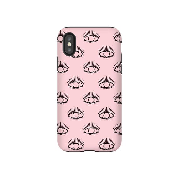 Eyeballs and Teeth Pattern Samsung S10 Case