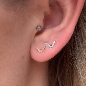 V Shape Earrings