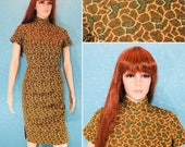 Mandarin Madmen Wiggle Dress