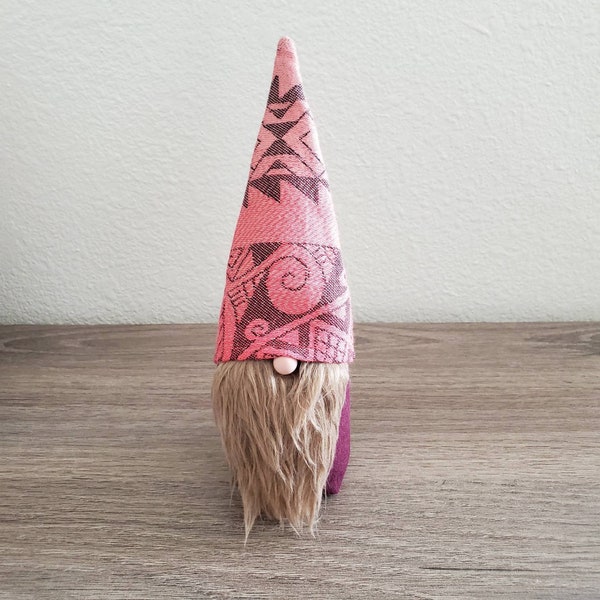 Gnome Stuffed Figure Wrap Scrap Keepsake Tomte Nisse Scandinavian Nordic Oscha Slings Babywearing Elf Magic Troll Yule Fae Fairy